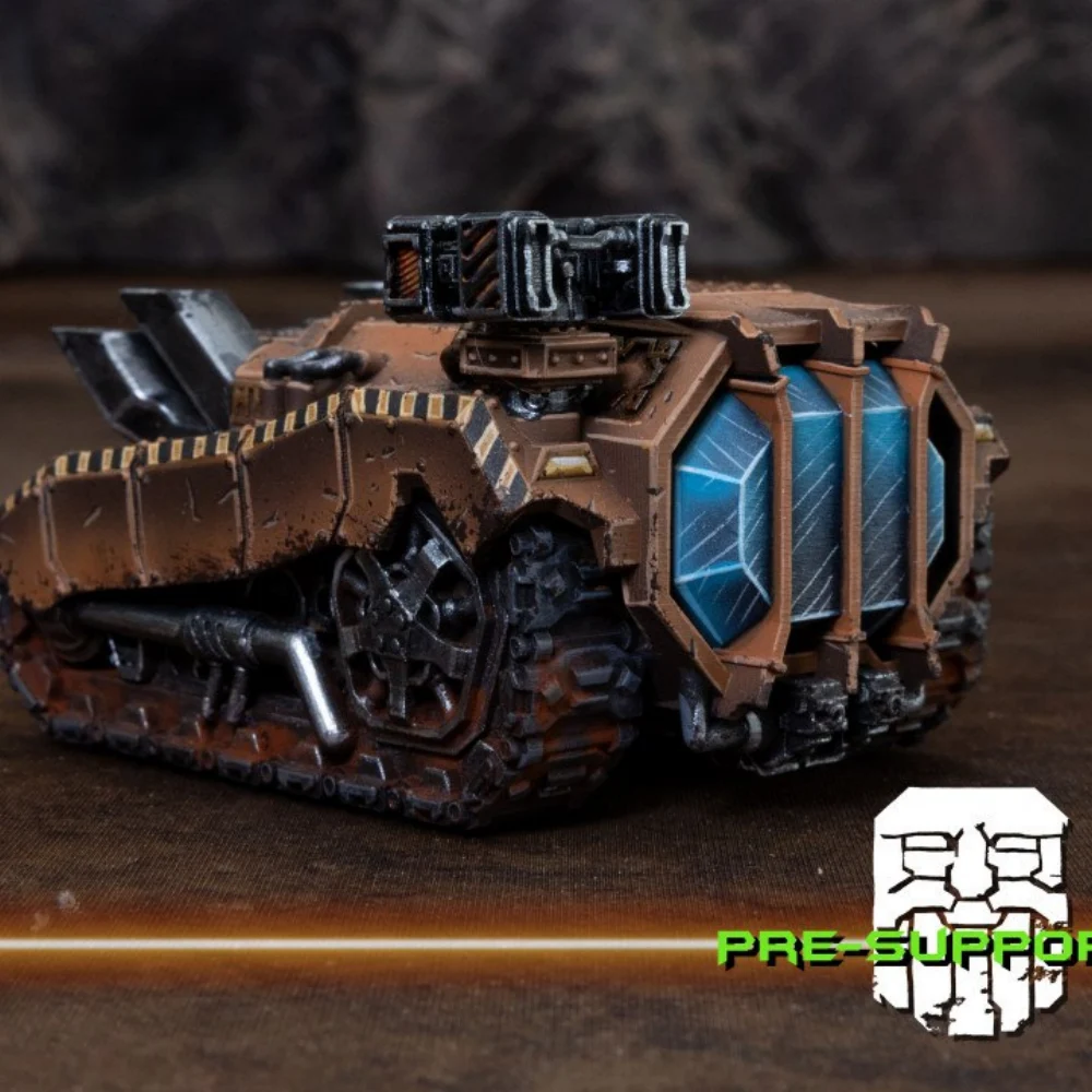 Forged in Fury light mining vehicle presupported