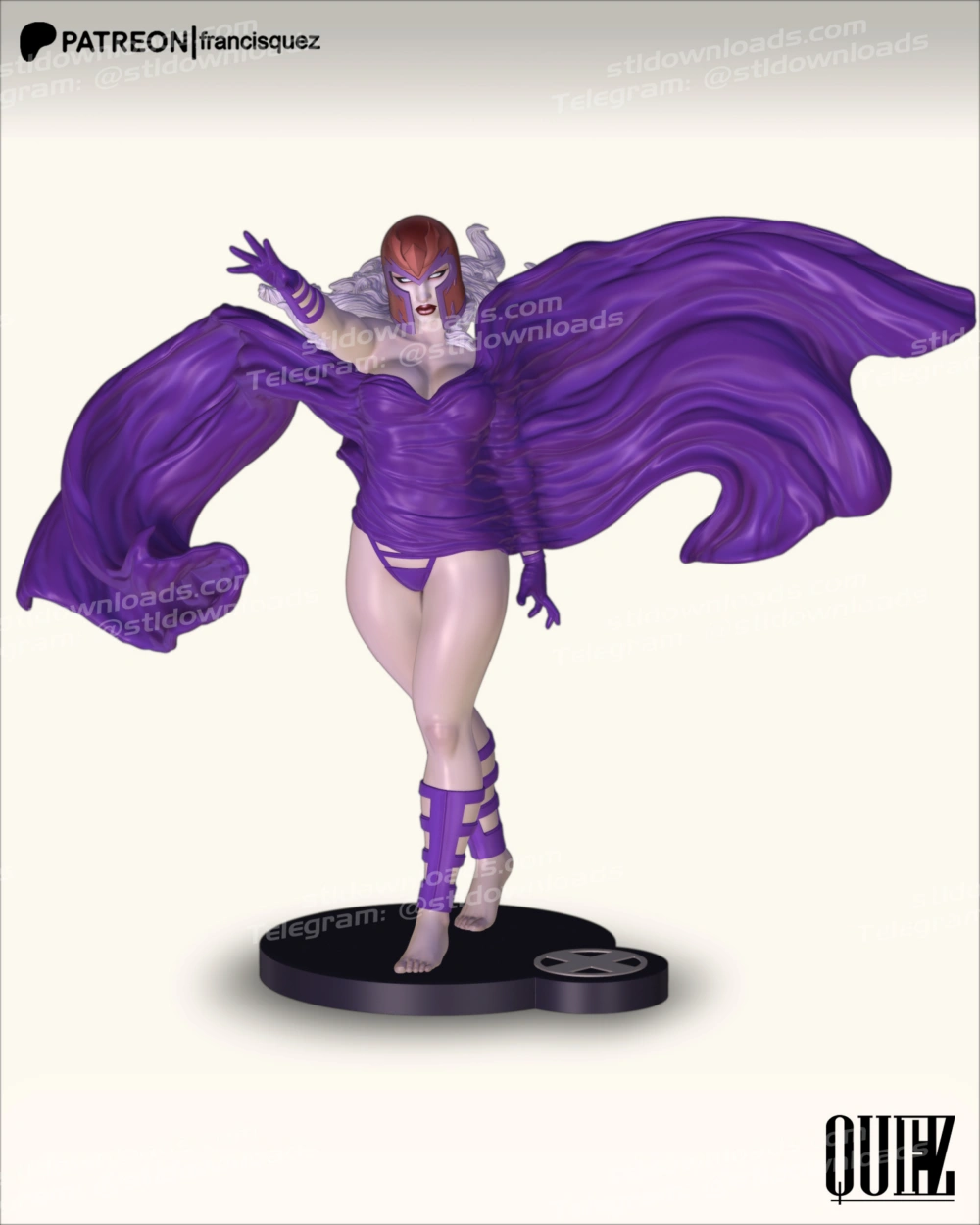 Francis Quez My SIN #02 Inspired by Magneto