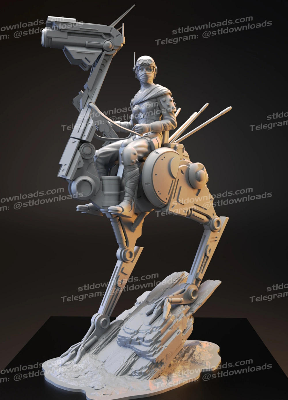 GSculpt Art The Sentinel Printing Guide