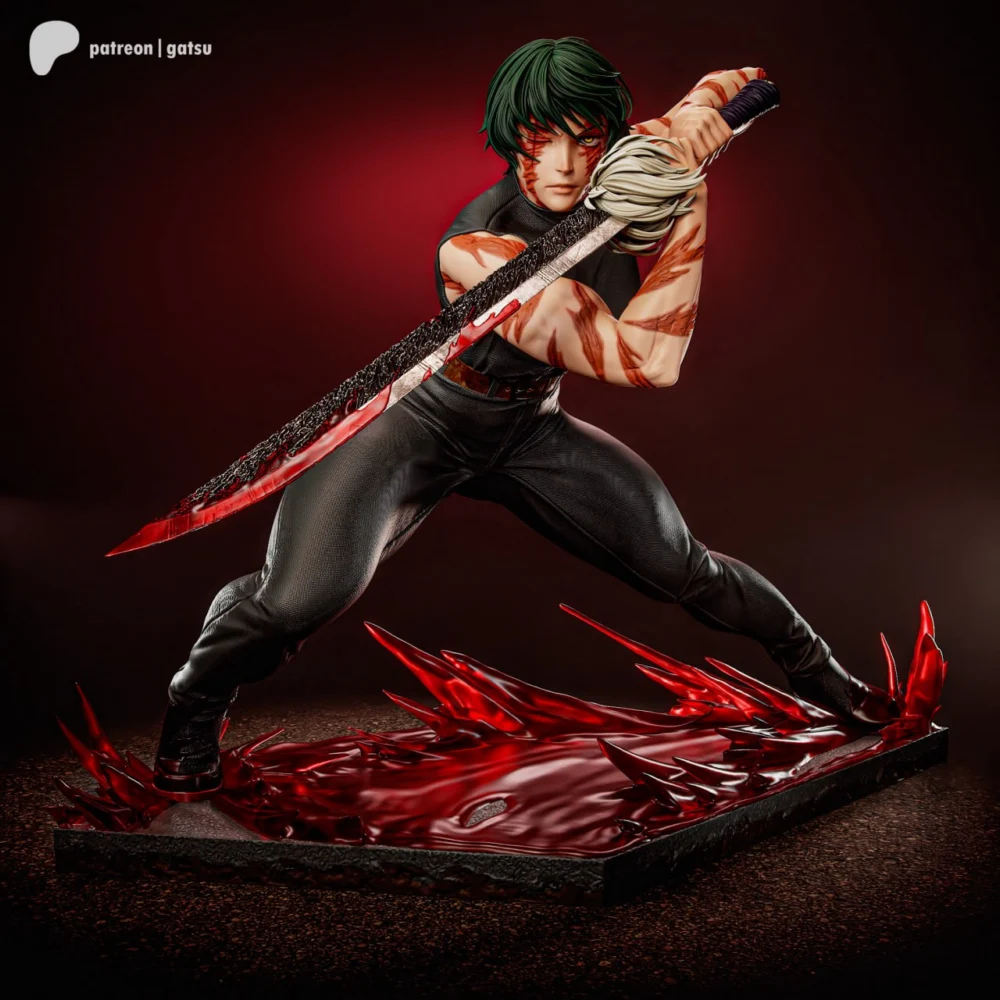 Gatsu Jujutsu Kaisen Maki Zenin