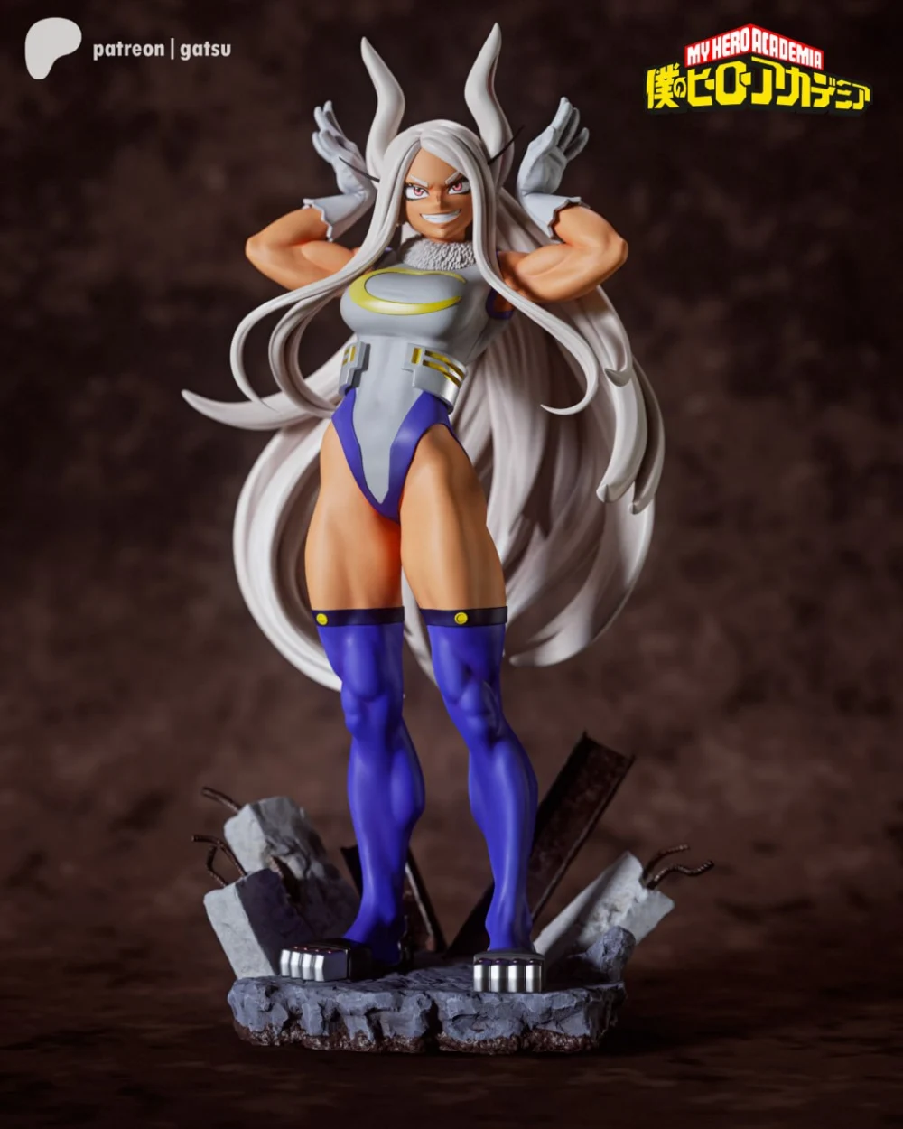 Gatsu My Hero Acedemia Mirko