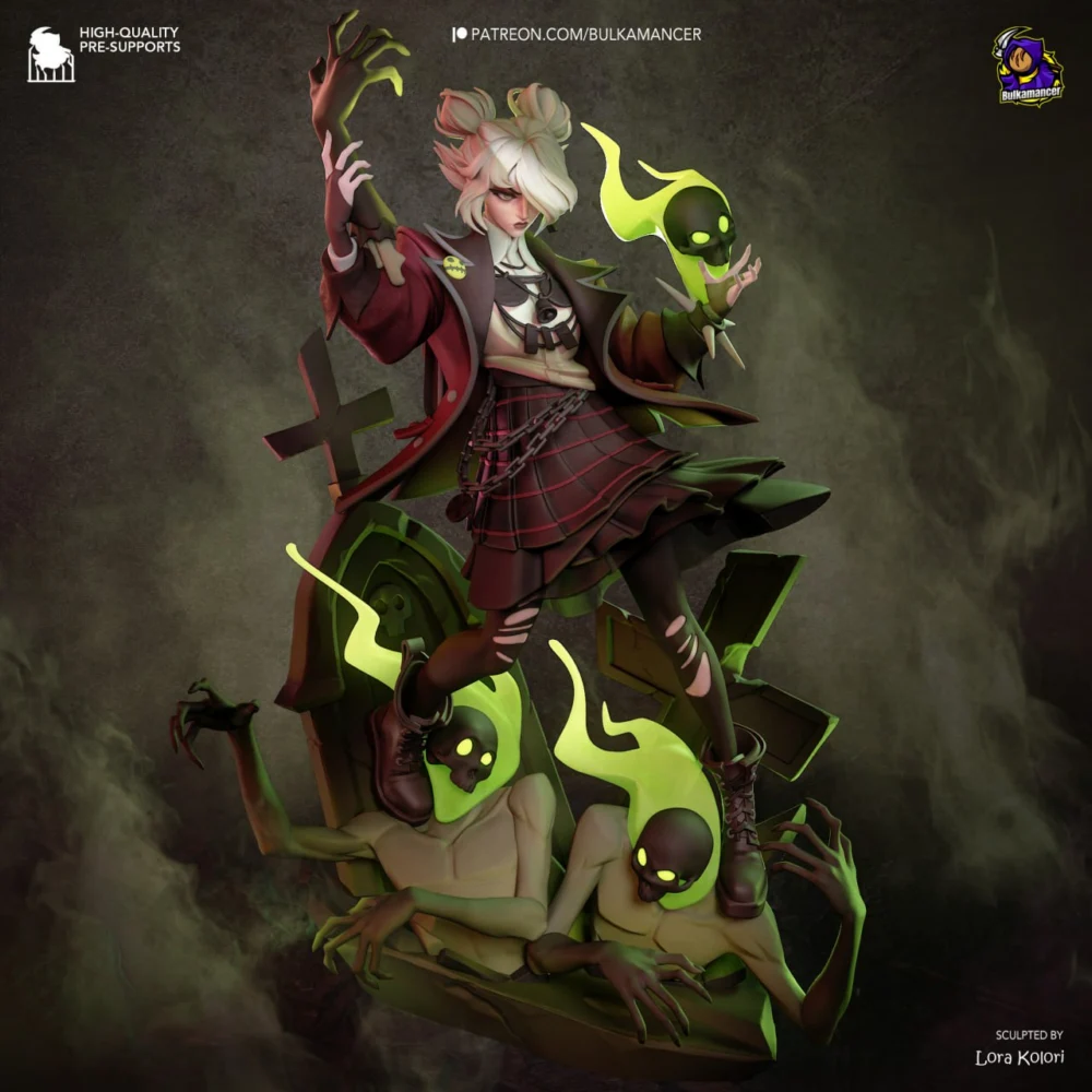 Graves Deadlock Bulkamancer Sculpts