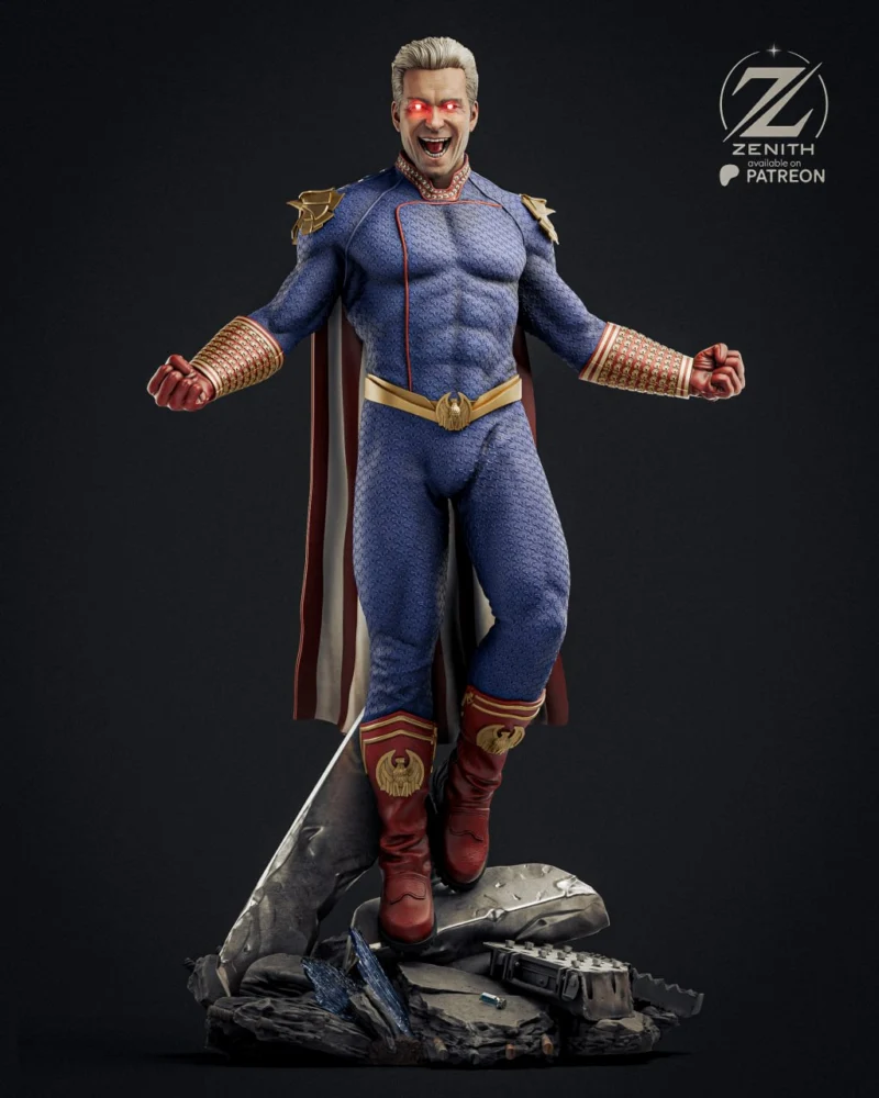 Homelander – The Boys STL model for 3D printing