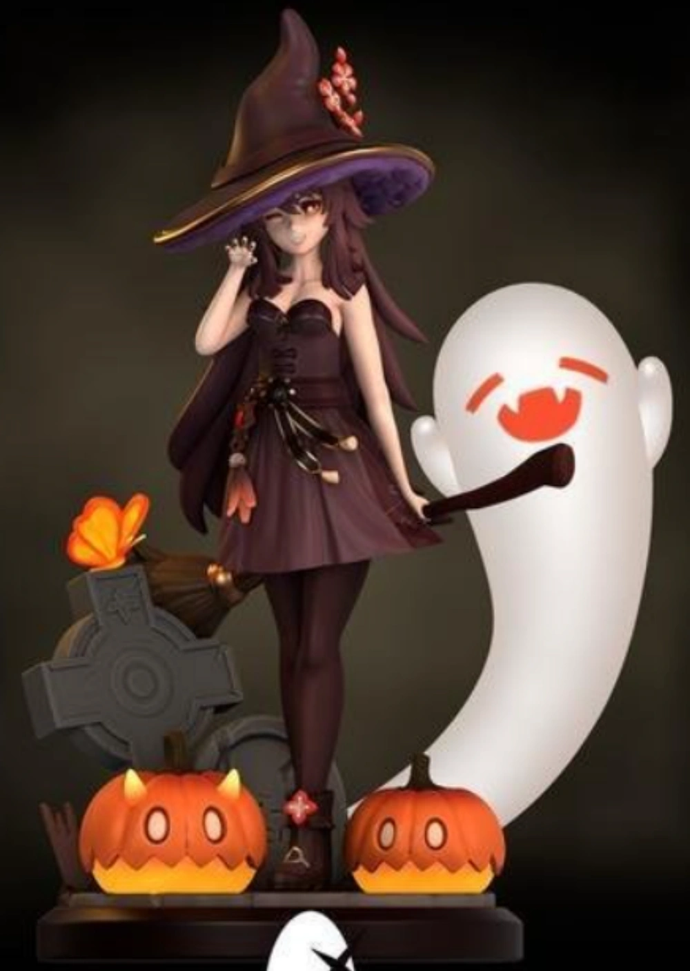 Hu Tao Halloween Genshin Impact