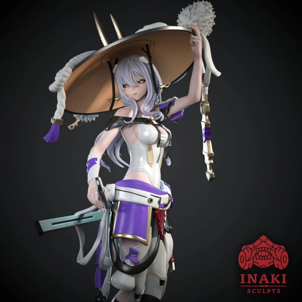 Inaki Sculpts Scarlet Nikke