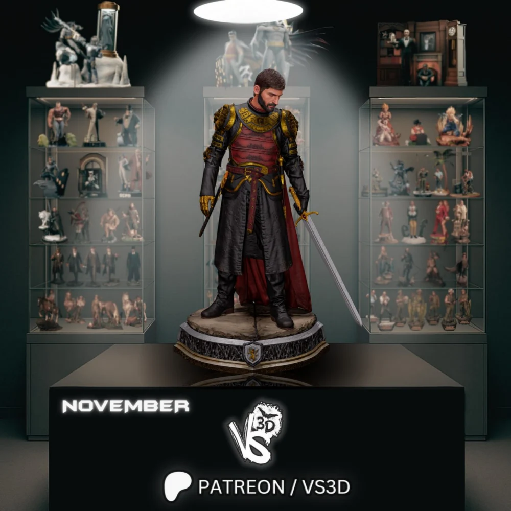 Jamie Lannister 1 6 with Render and Bust