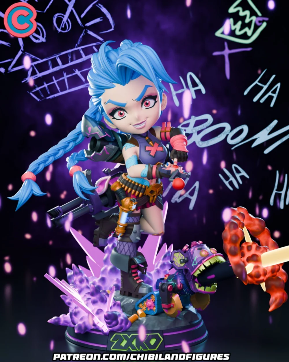 Jinx Chibi Chibi Land Figures