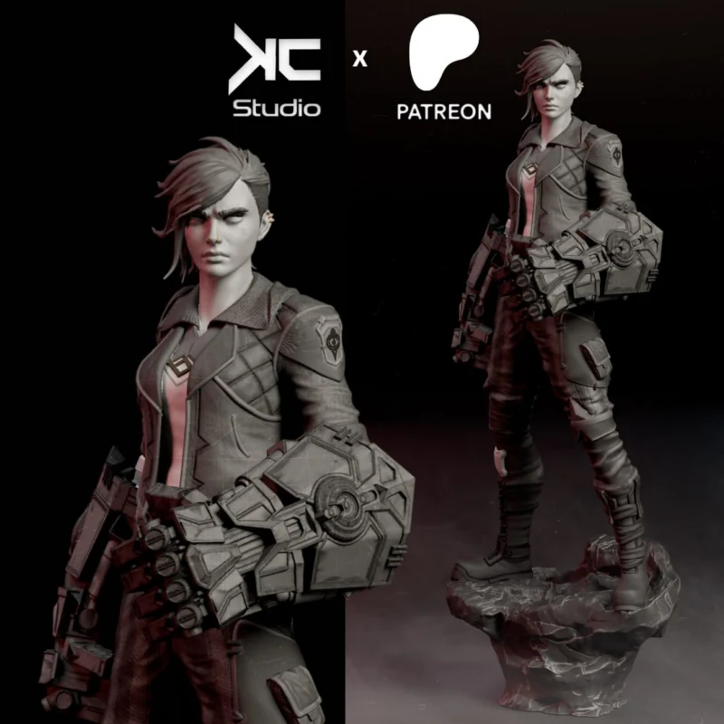 Vi – Arcane STL render Vi – Arcane 3D printable STL model