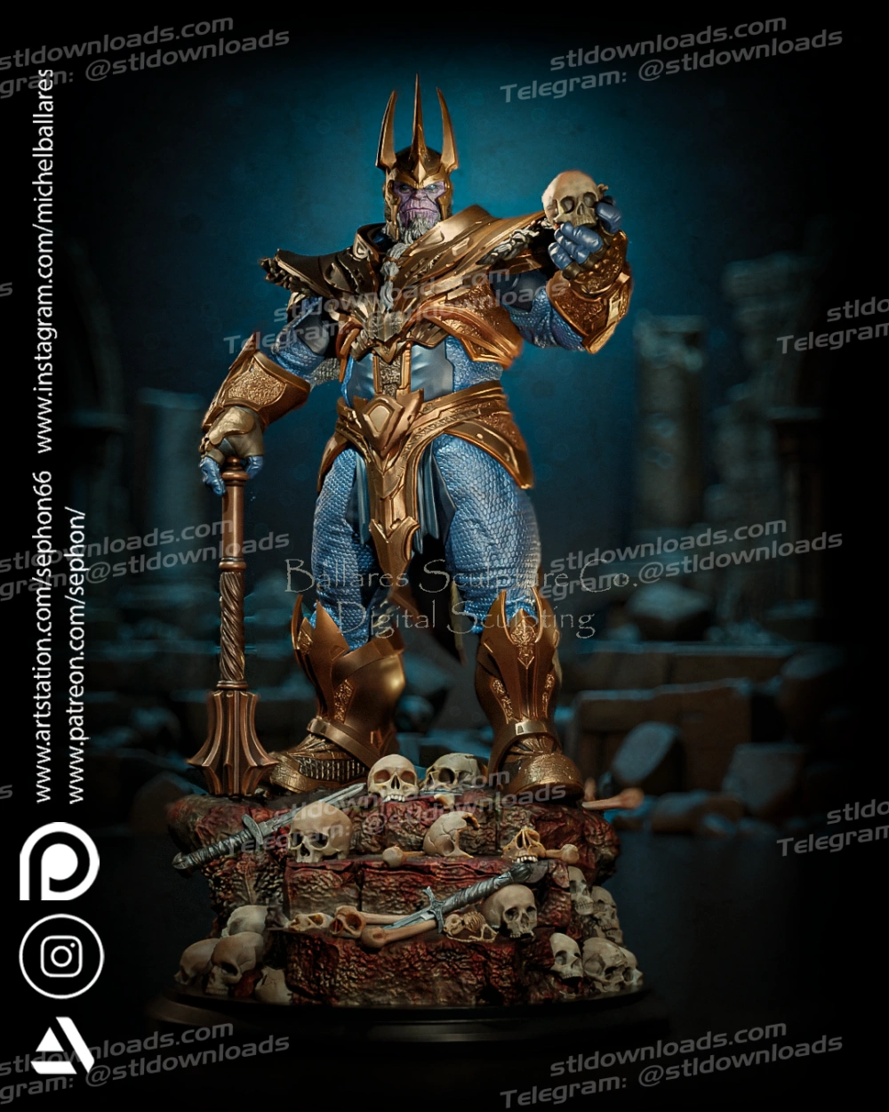 King Thanos By Creative Geek MB