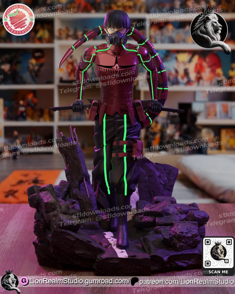 LionRealm Studio Kaiju 8 Soshiro Hoshina