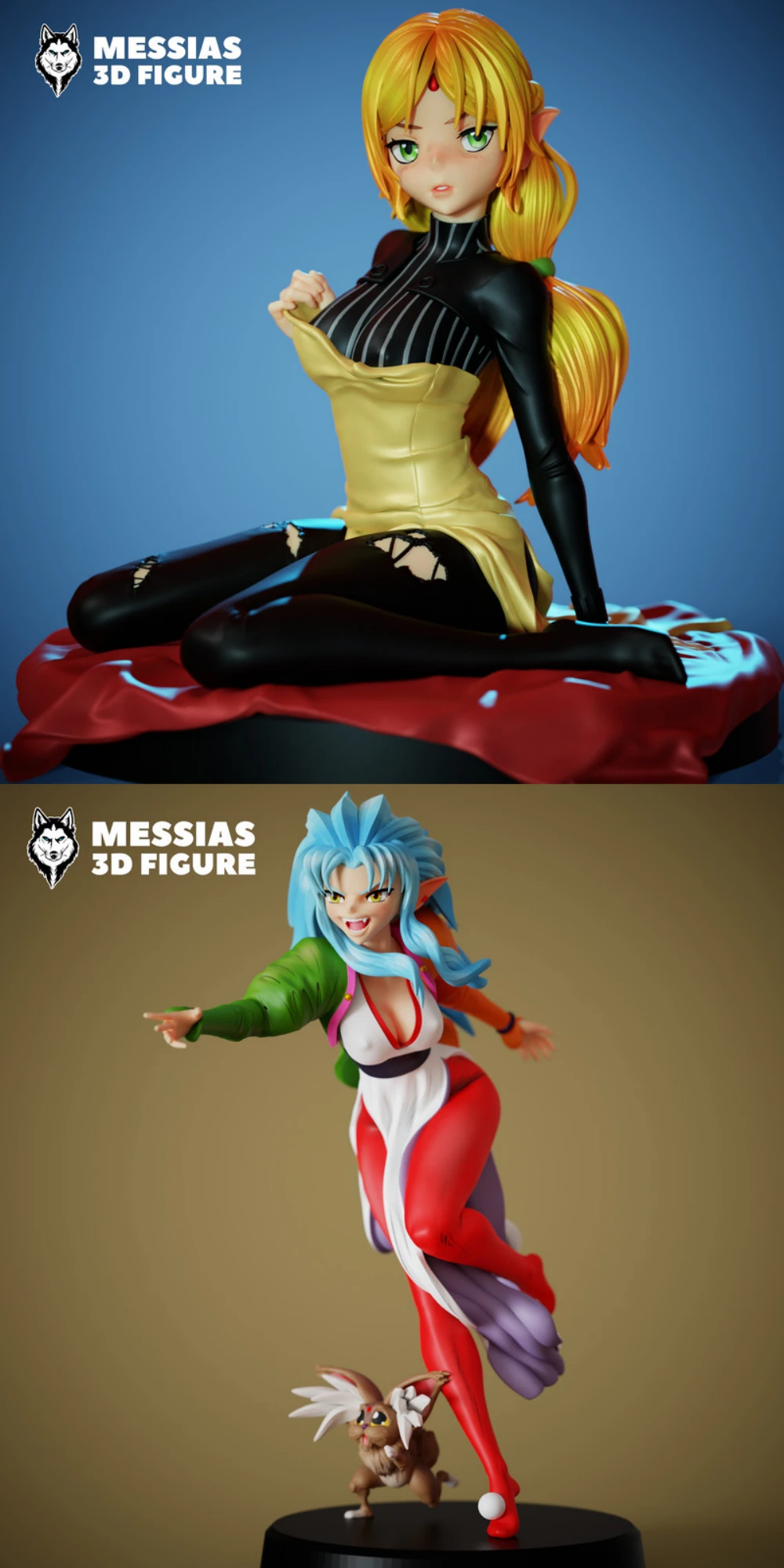 Messias Ryoko Hakubi and Tsundere Elf