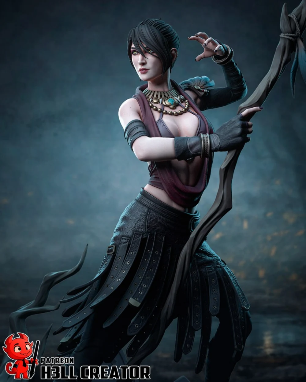 Morrigan Dragon Age H3LLCREATOR