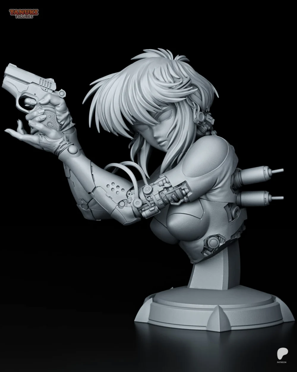 Motoko Bust TanukiFigures