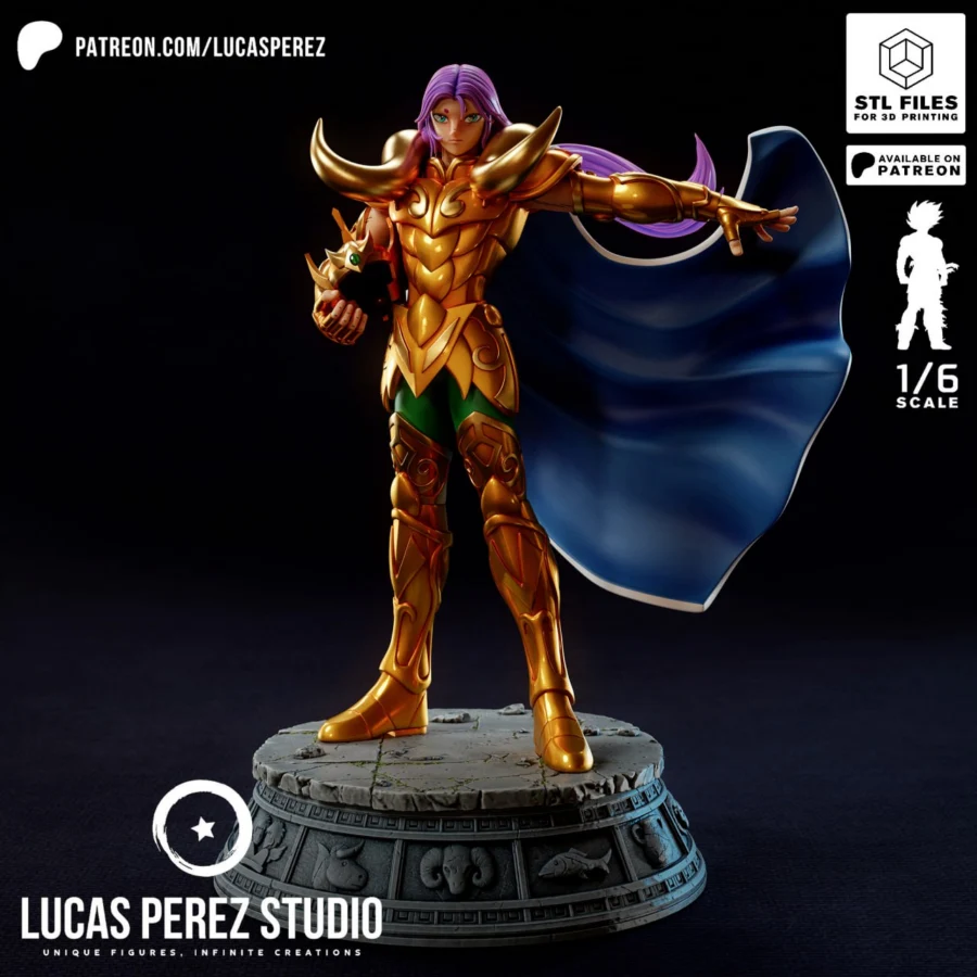 Mu de Aries Saint Seiya Lucas Perez