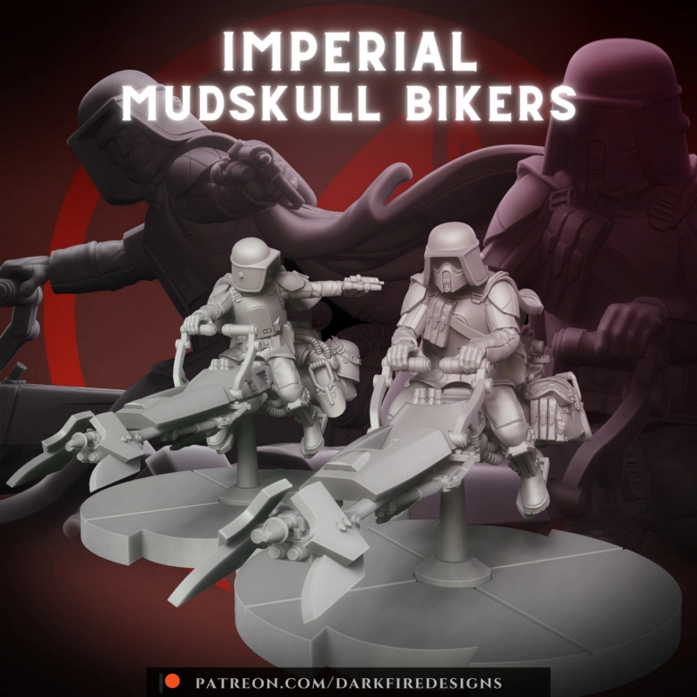 Mudskull Trooper Speeder Bikes DF062