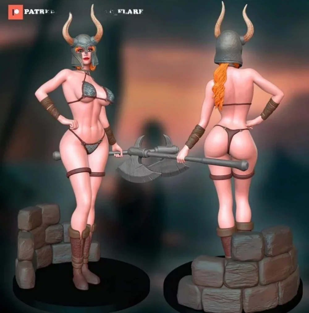 Mystic Flare Barbarian Girl