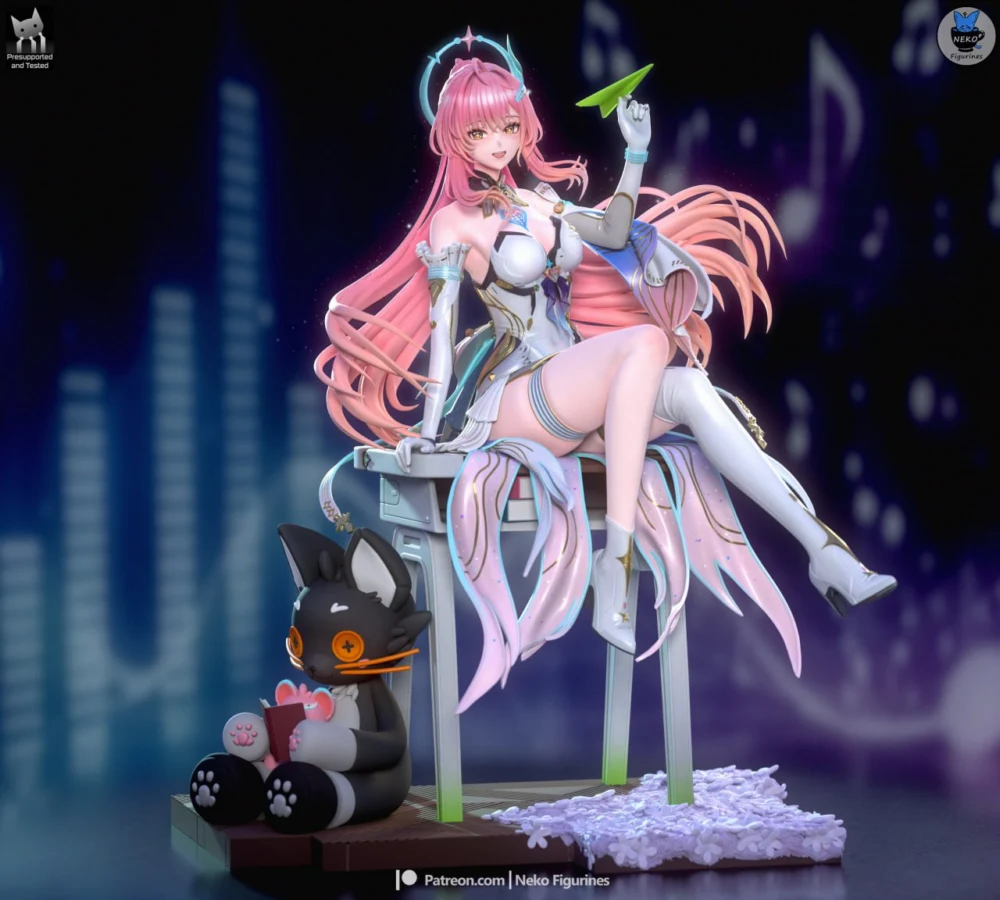 Neko Figurines Aemeath Wuthering Waves