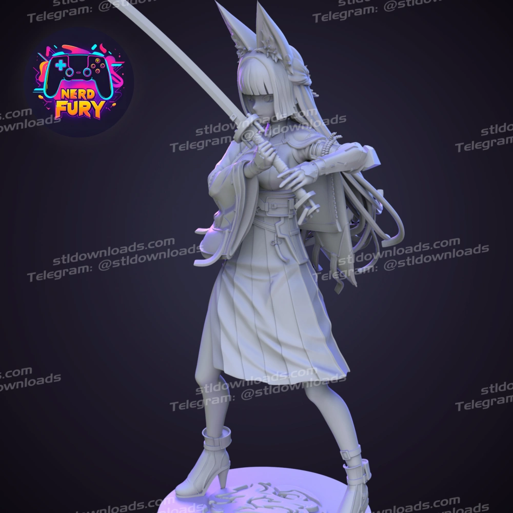 NerdFury 3D Hoshimi Miyabi (Zenless Zone Zero)