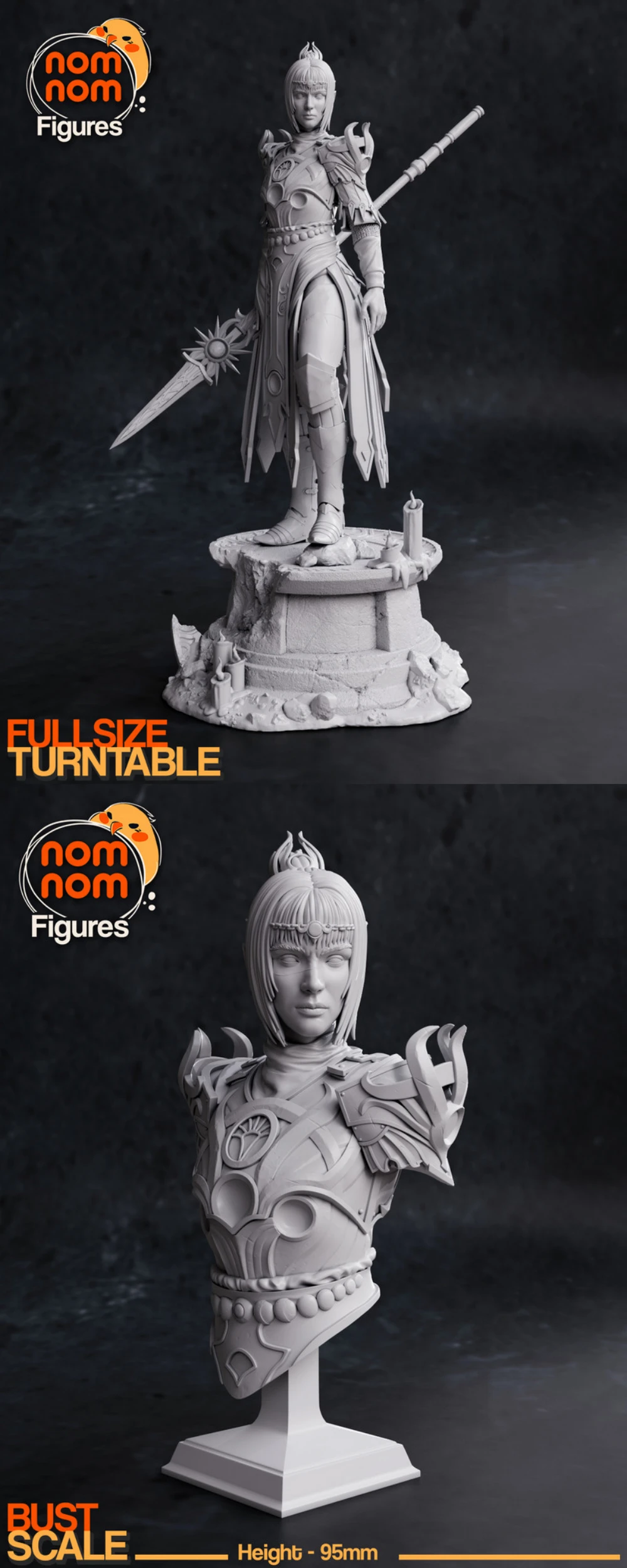 Nomnom Figures Shadow Heart from Baldur Gate