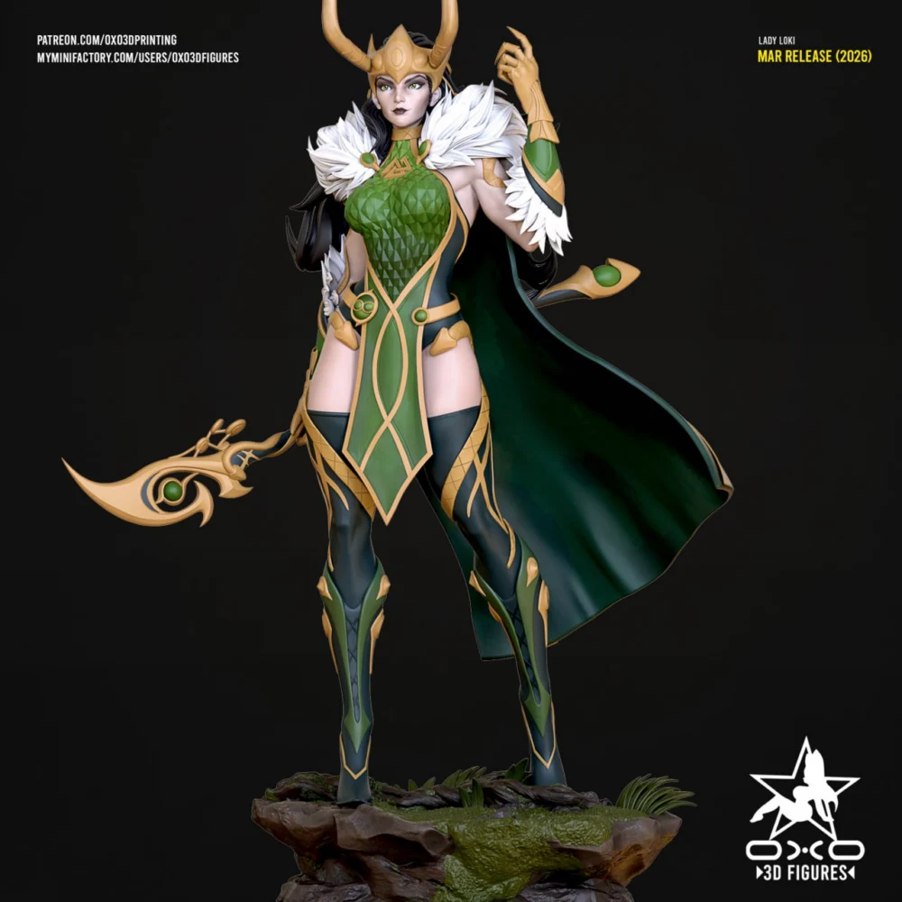 OXO3D Figures Lady Loki