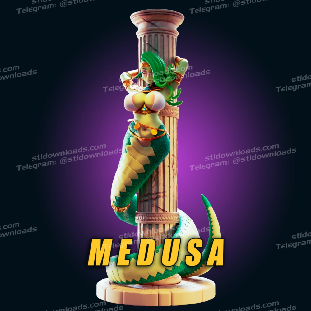 Officer Rhu Medusa nsfw+futa