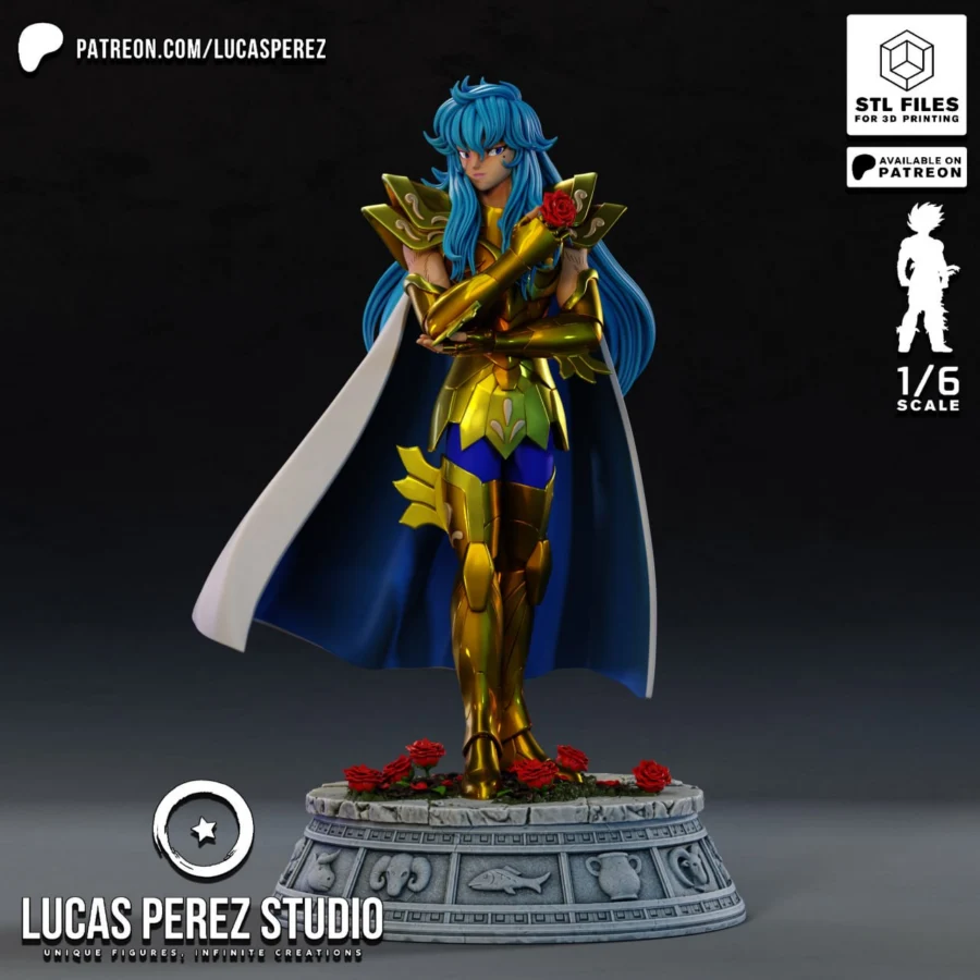 Pisces Aphrodite Saint Seiya Lucas Perez