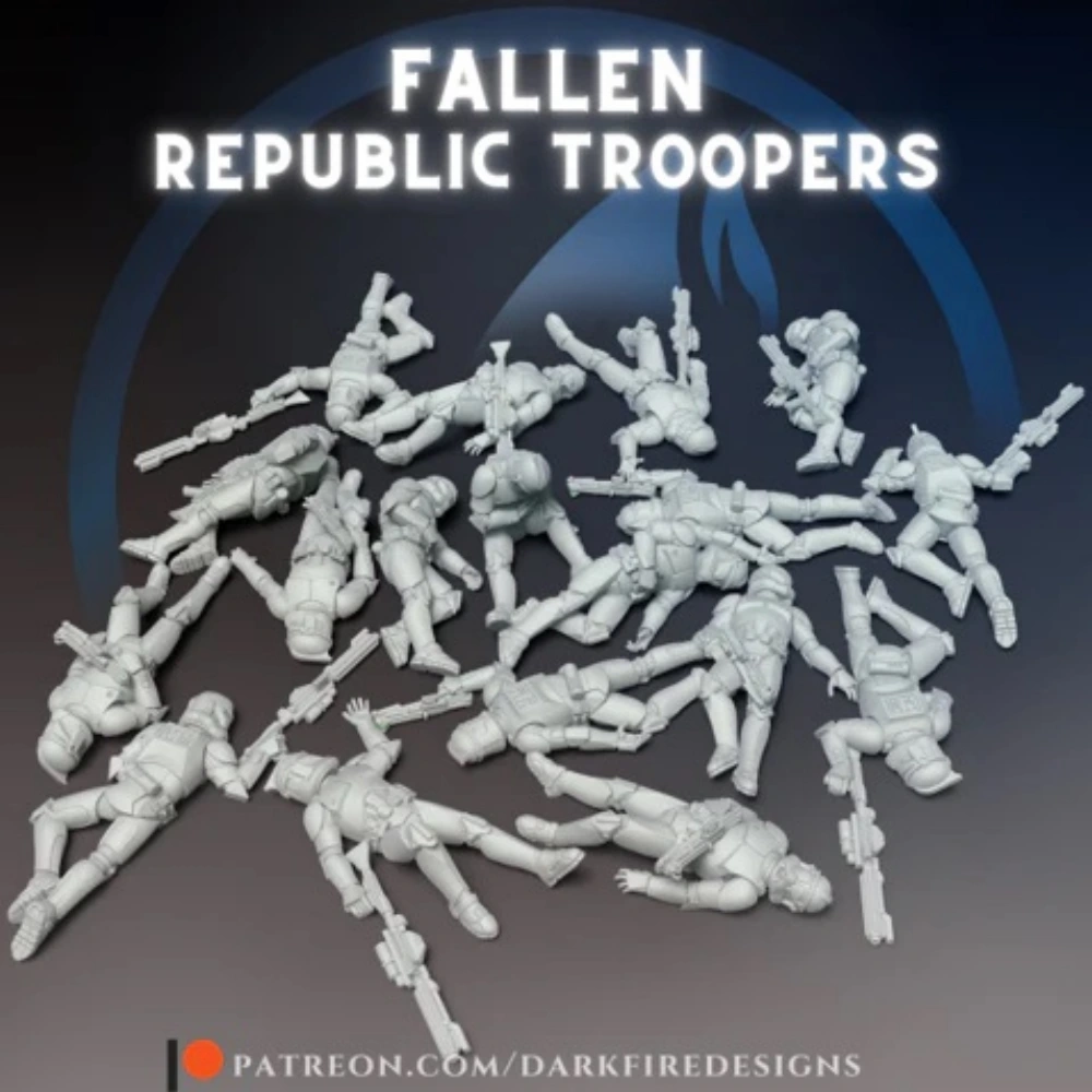 Republic Trooper Fallen DF173