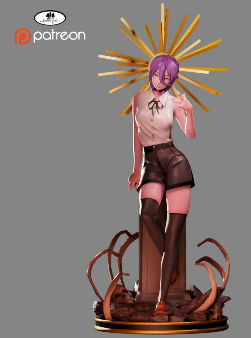 Reze – Chainsaw Man STL model for 3D printing