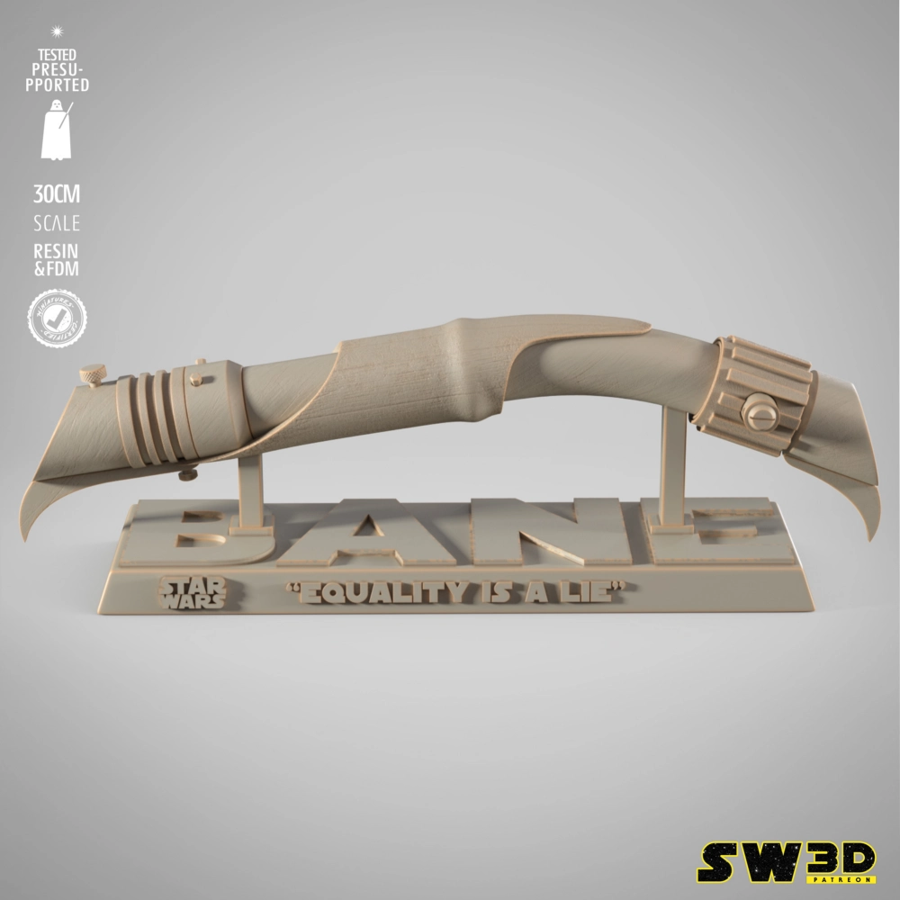 SW3D Darth Bane Ligthsaber