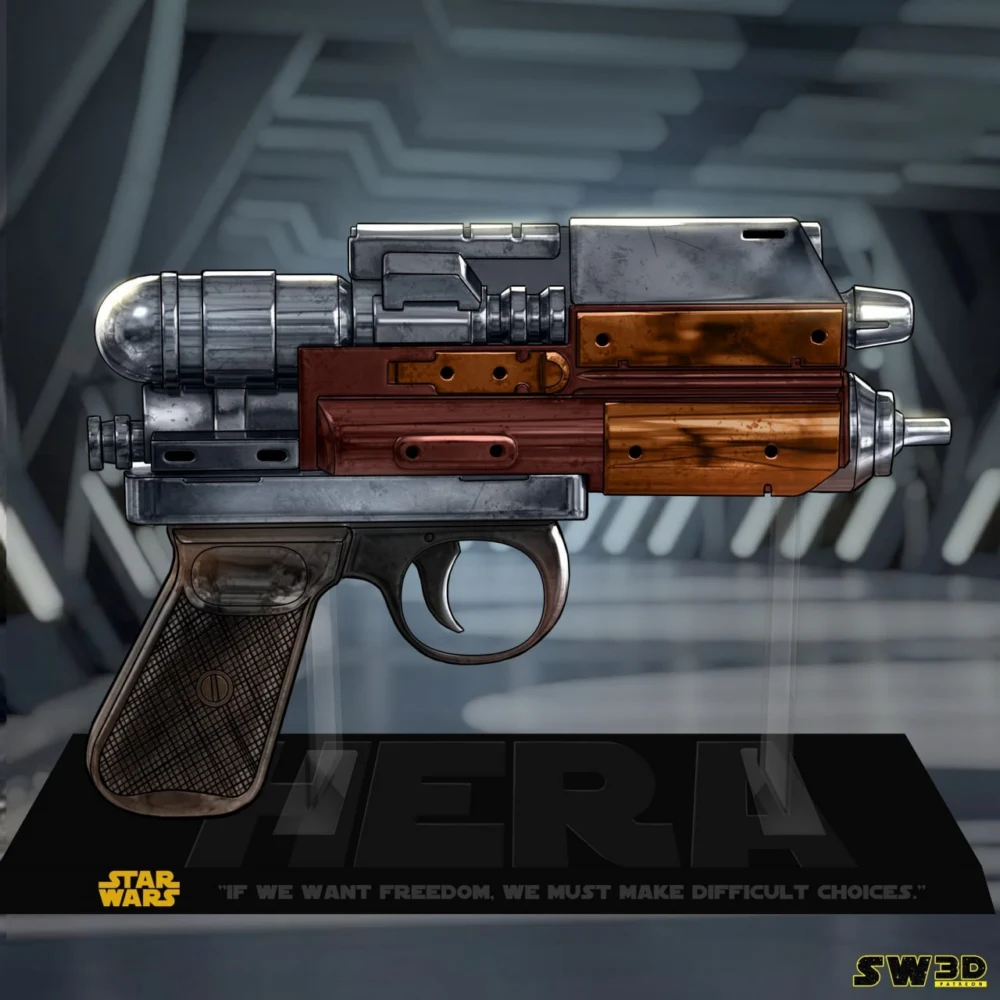 SW3D Hera Syndulla Blaster Bust Non Supported