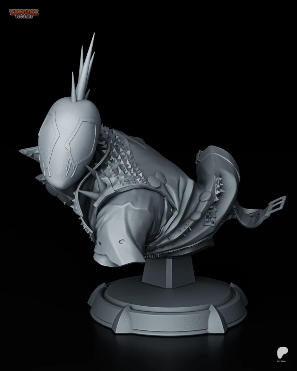 Spider Punk Bust TanukiFigures