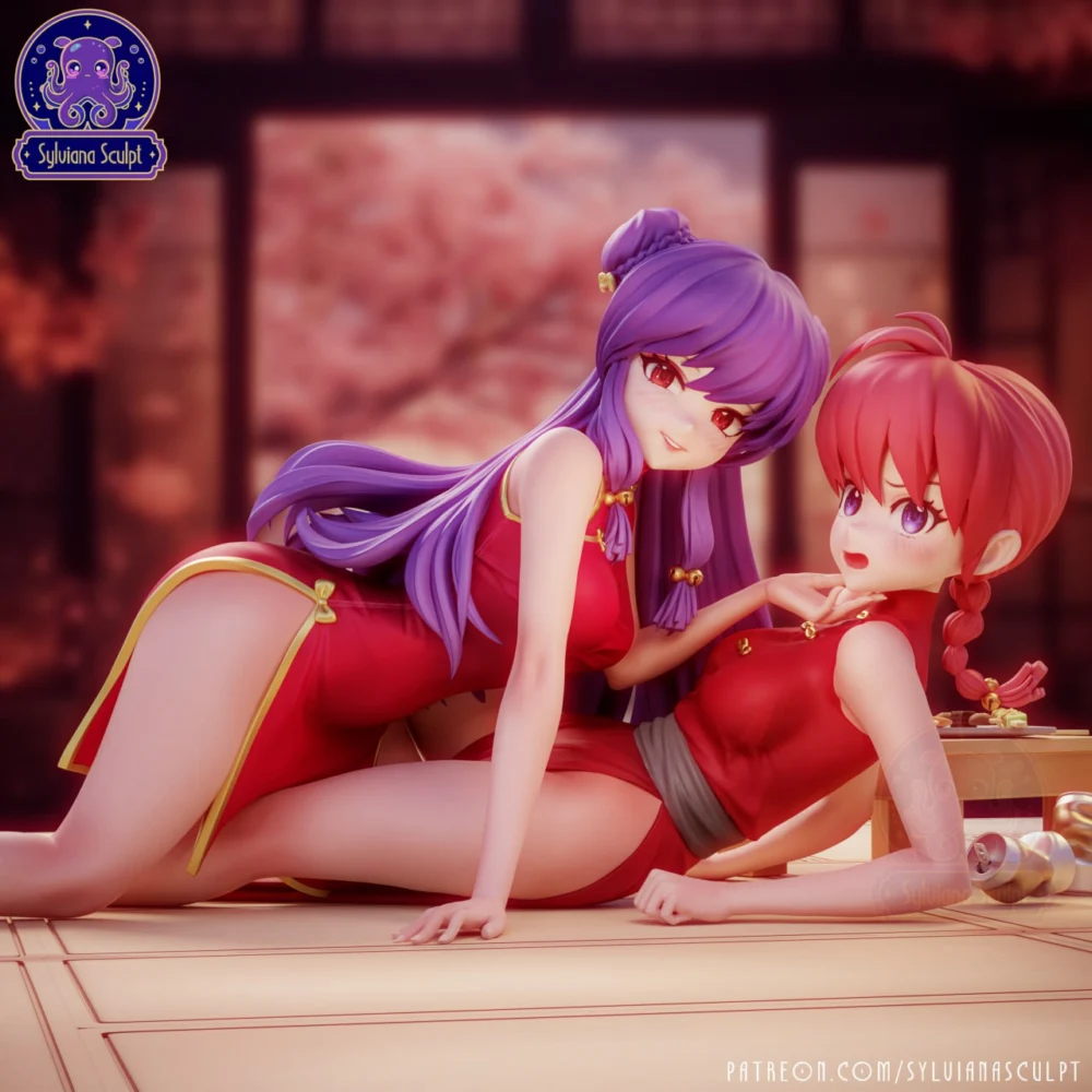 Sylviana Sculpt Ranma ½ Ranma x Shampoo