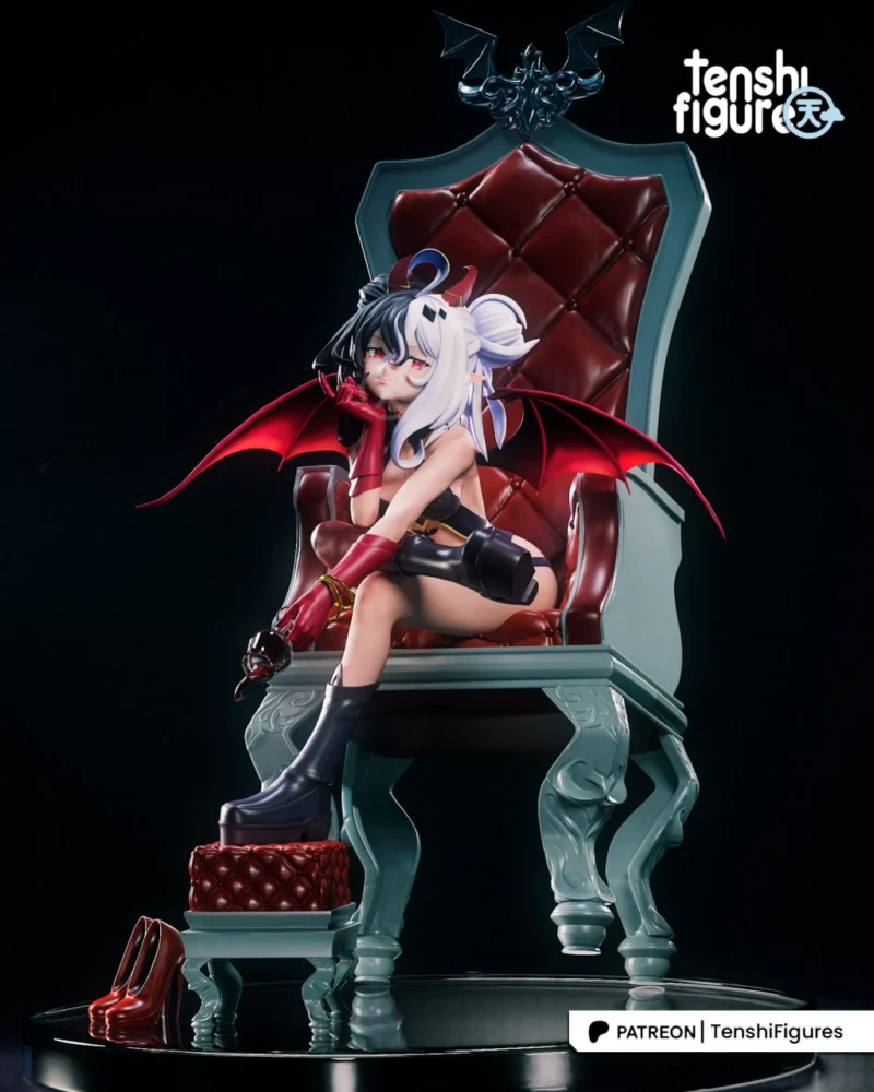 Luna Schaurig – Original Character STL model for 3D printing