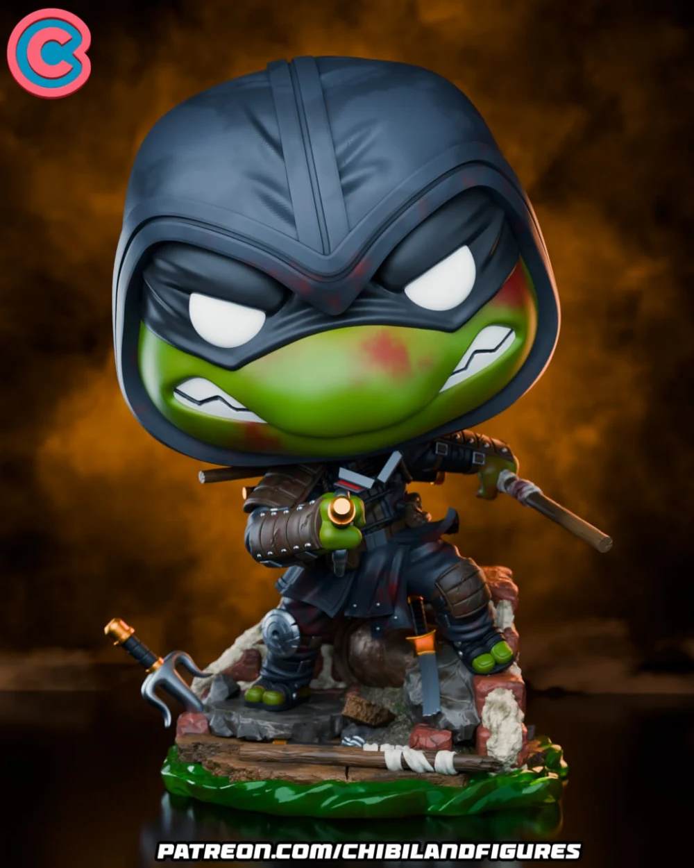 The Last Ronin Funko Chibi Land Figures