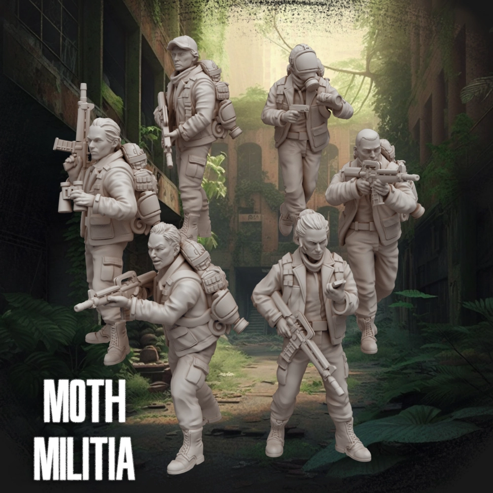 The Last of Us Escape the Dark Moth Militia SF148
