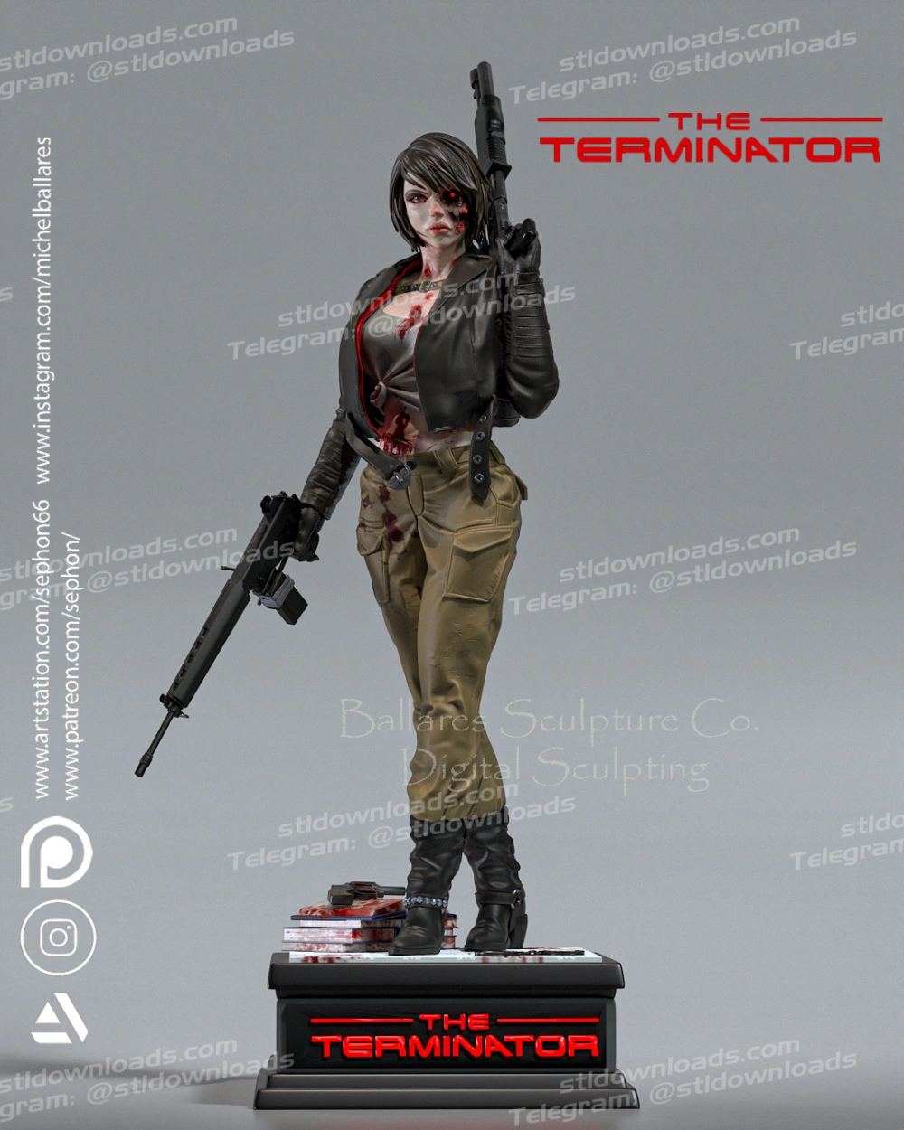 The Terminator female By Creative Geek MB