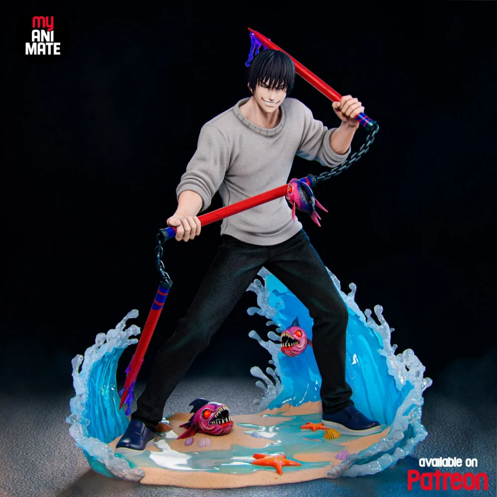 Toji Jujutsu Kaisen STL myAnimate