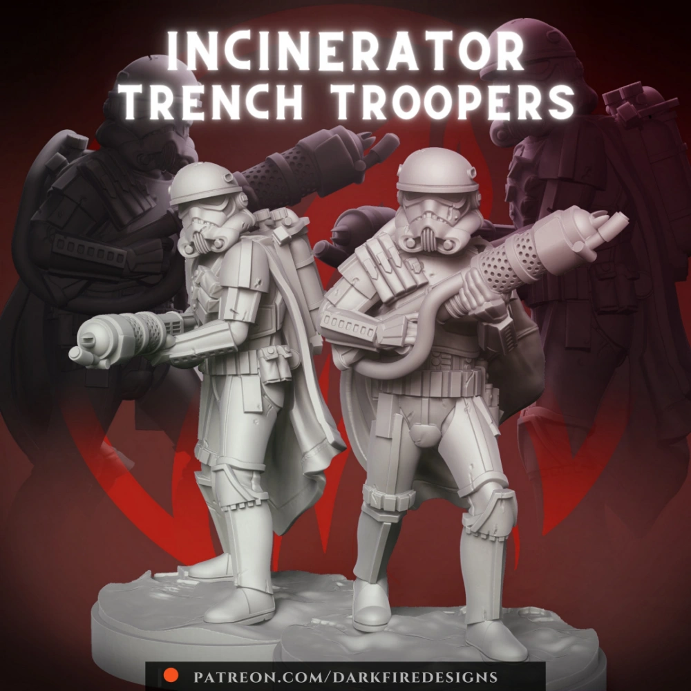Trench Trooper Flamer DF156