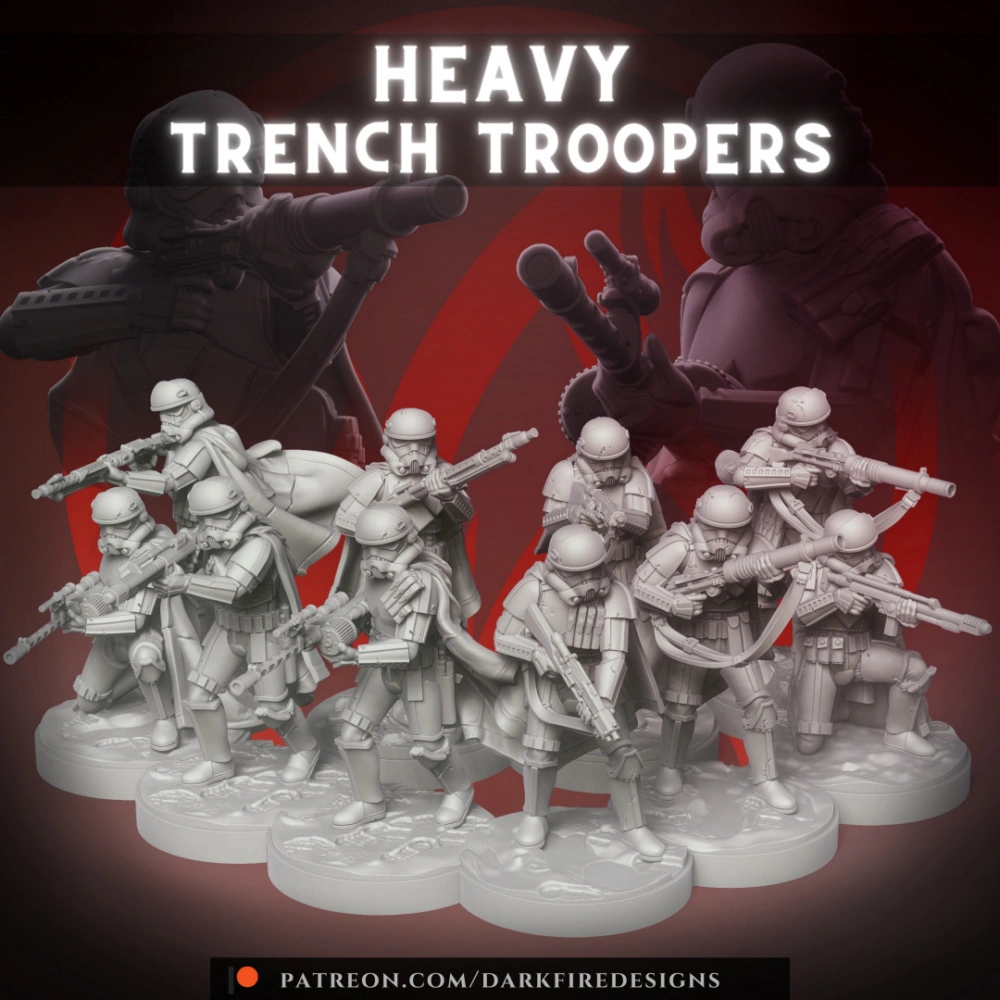 Trench Trooper Heavy Weapons DF159