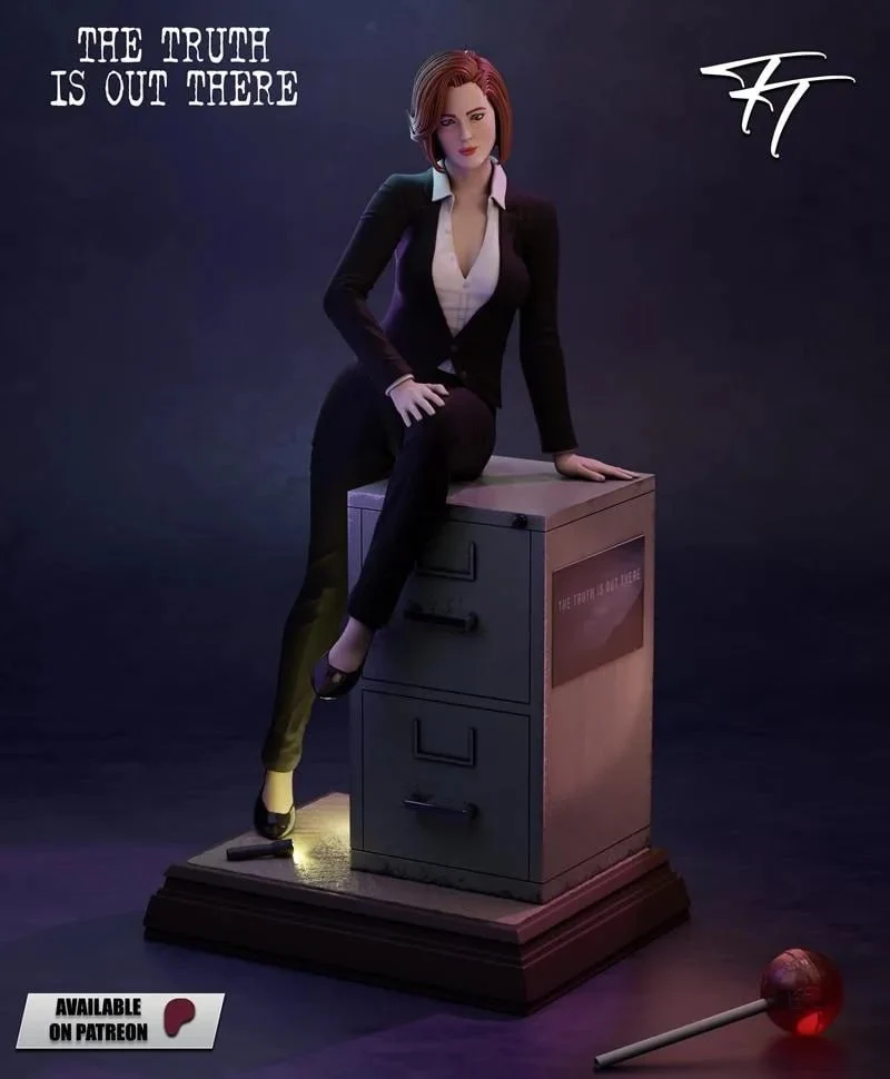 Dana Scully – X-Files 3D printable STL model