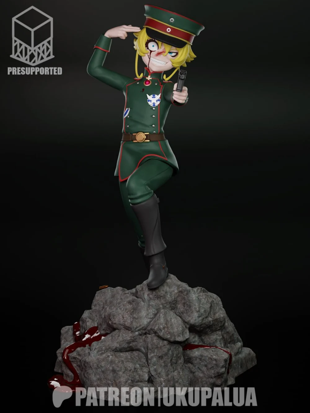 Ukupalua Youjo Senki Tanya von Degurechaff