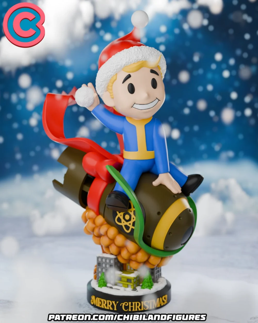 Vault Boy Chibi Land Figures