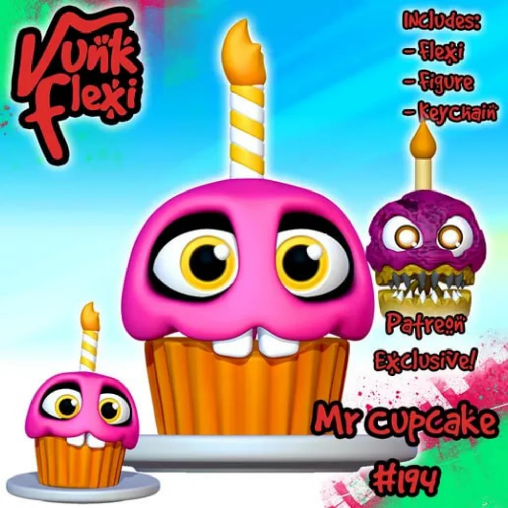 VunkFlexis Reg and Nightmare Cupcake