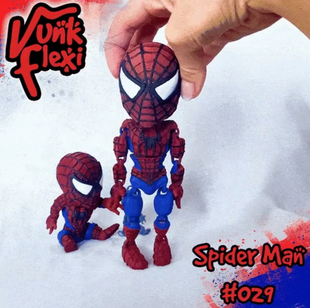 VunkFlexis SpiderMan and Mini