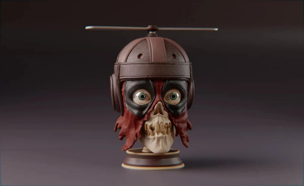 Wekster Headpool Bust