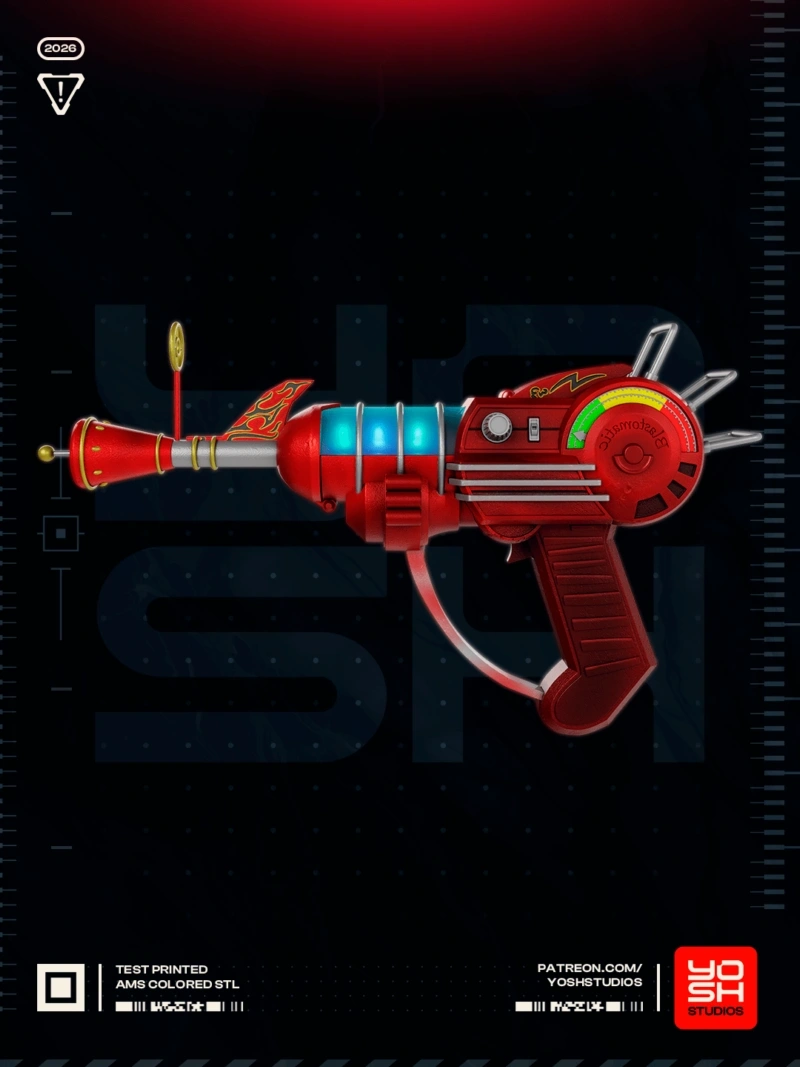 Ray Gun (Call of Duty Zombies) STL model for 3D printing