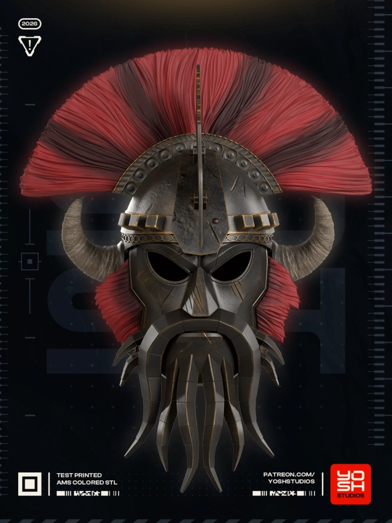 Lanius Helmet (Fallout) STL model for 3D printing