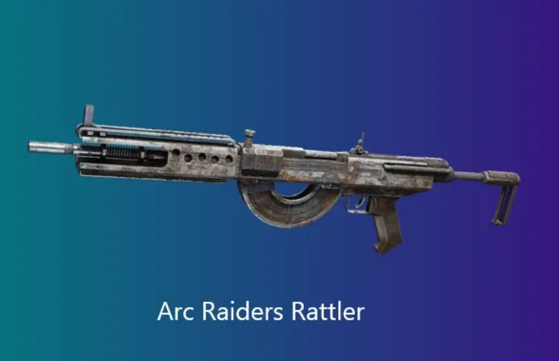 Rattler Gun (Arc Raiders) STL model for 3D printing