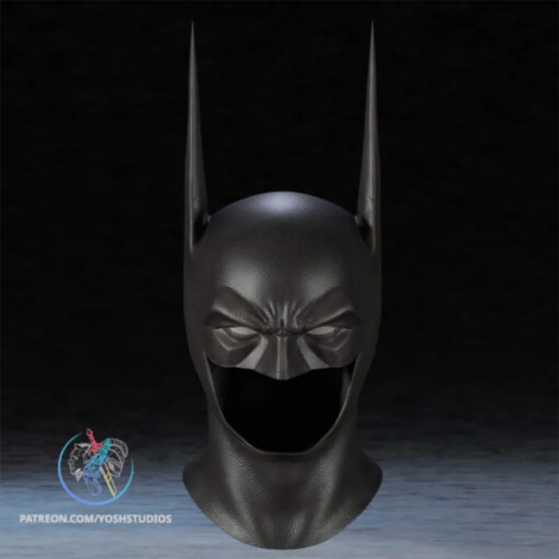 Batman Mask V2 (DC Comics) STL model for 3D printing