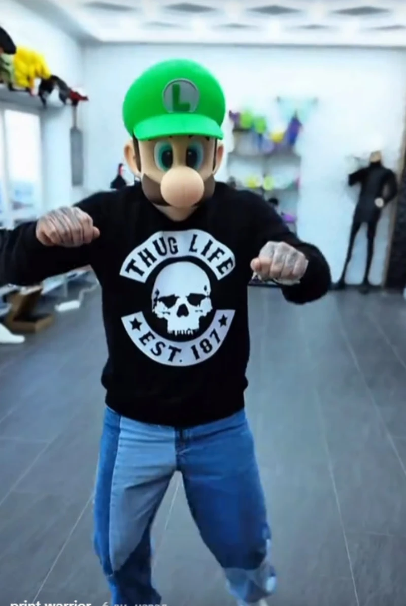 Luigi Helmet (Mario) STL model for 3D printing